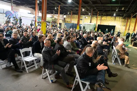 Groundbreaking ceremony, December 2025